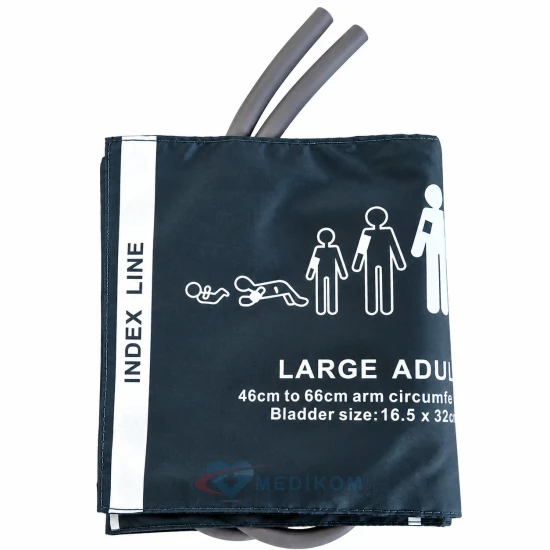 Mankiet NIBP 42 - 54 cm dwuwężykowy, wielorazowego użytkudla dorosłych Datex-Ohmeda, Ge Healthcare, Diascope.