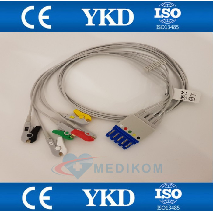 Odprowadzenia Philips, HP, Nihon Kohden, Siemens, Welch Allyn, Solaris, NewTechna odprowadzenia 5 elektrody