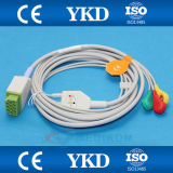 Kable GE Healthcare kompletny EKG 5-odpr. Dash Pro 4000, Dash Pro 3000, Dash Pro 2000, Dash 2500, Dash Pro 2000