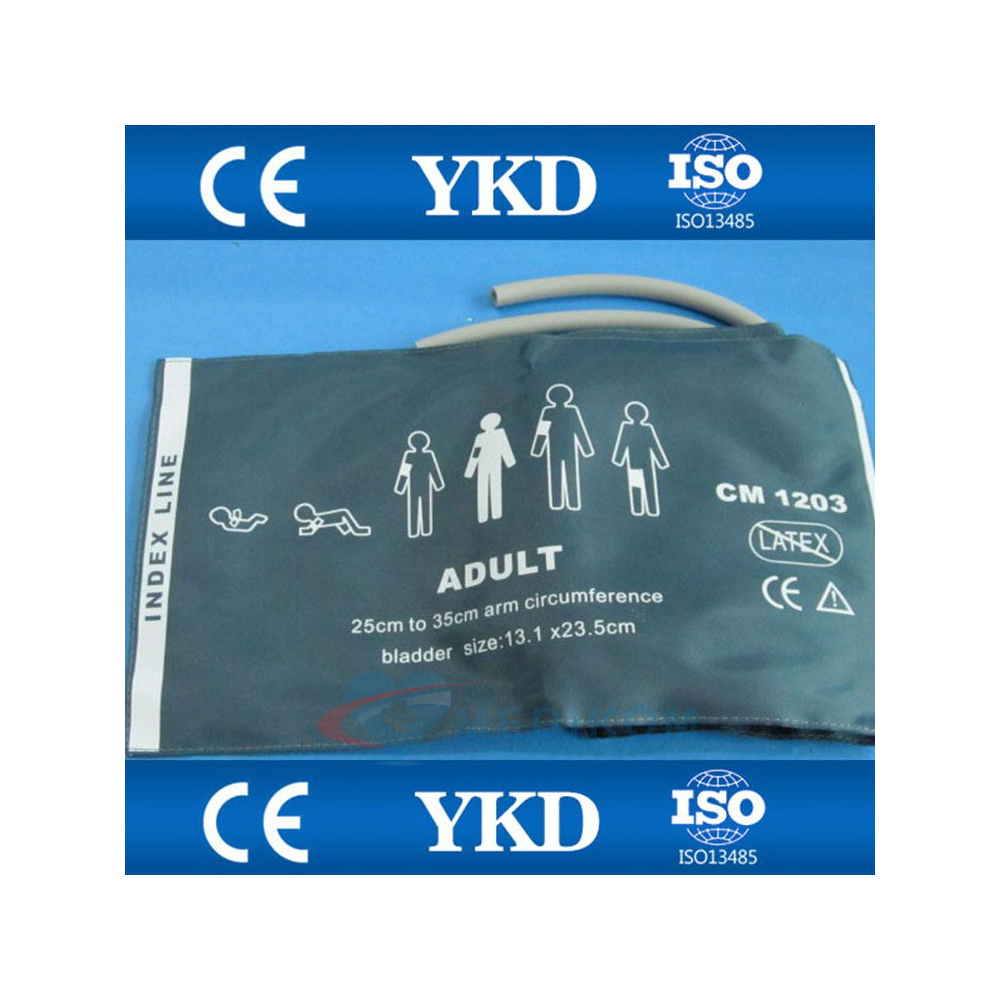 Mankiet NIBP 33 - 43 cm dwuwężykowy, wielorazowego użytkudla dorosłych Datex-Ohmeda, Ge Healthcare, Diascope.