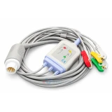 Kabel kompletny EKG do Philips, 3 odprowadzenia kompatybilny z kardiomonitorami i defibrylatorami Philips, HP, Nihon Kohde