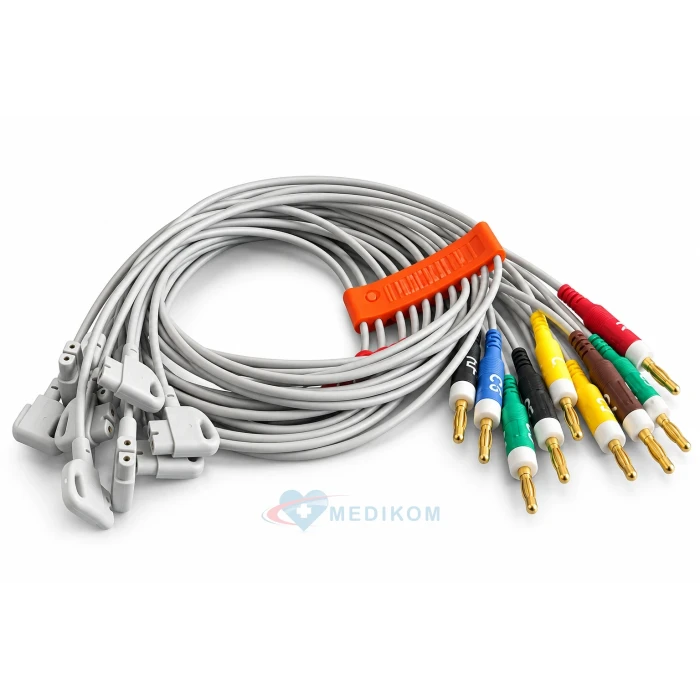 Kable EKG do HP Philips elektrokardiograf TC30  TC60, m1700a / 1701a / 1702a