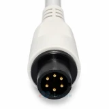 Kabel główny EKG rozłączny AAMI na 5 odprowadzeń kompatybilny z kardiomonitorami i defibrylatorami Mindray, Edan, Drager, Goldwa