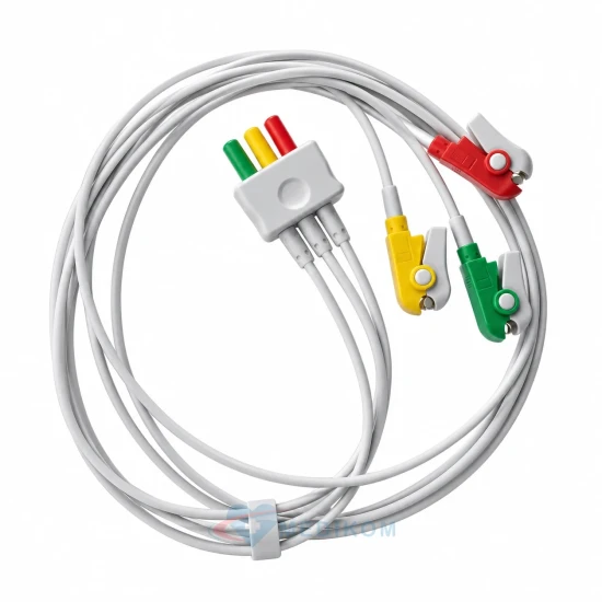 Kable EKG Mindray kabel odprowadzeniowy (3-odpr.) EDAN, Penlon, Goldway, Mindray