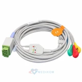 Kable EKG GE Healthcare kompletny EKG 3-odpr.