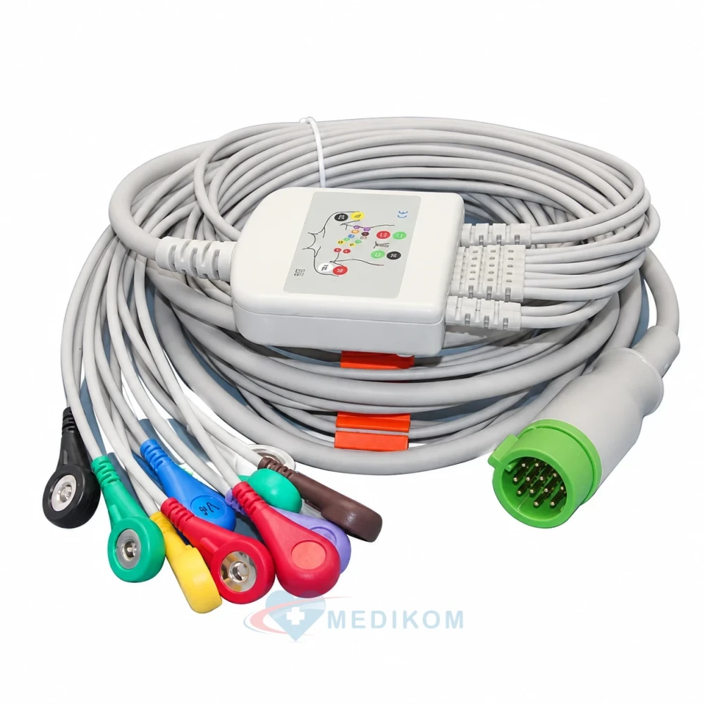 Kabel EKG LifePak -12, -15, -20 kompletny 10-odpr.