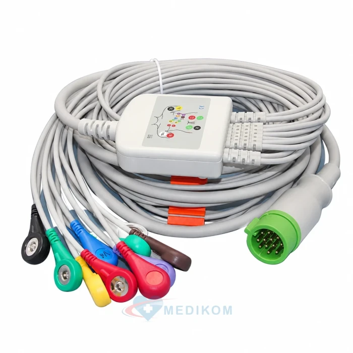 Kabel EKG LifePak -12, -15, -20 kompletny 10-odpr.
