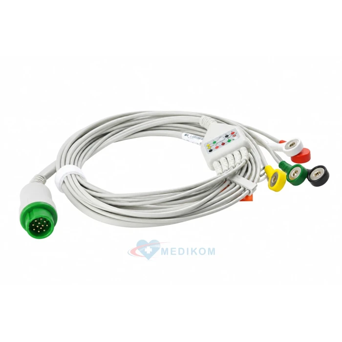 Kabel EKG LifePak -12, -15, -20 kompletny 5-odpr.