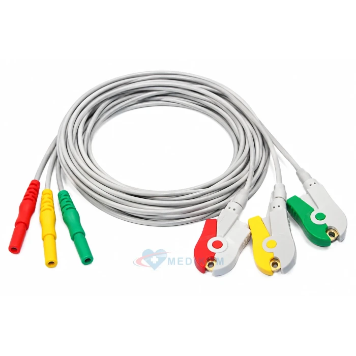 Emtel Odprowadzenia EKG 3 elektrody