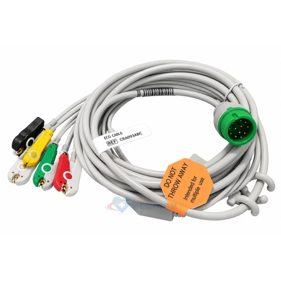 Kabel EKG do Comen, C60, C80, C86, Star8000, seria K Pro, K22 Pro, K1, NM Pro, N, ND, Comen