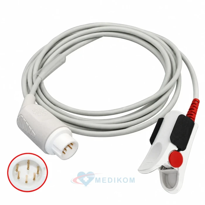 Penlon Mindray BeneView T5/T6/T8 Czujnik SpO2 klips moduł MASIMO
